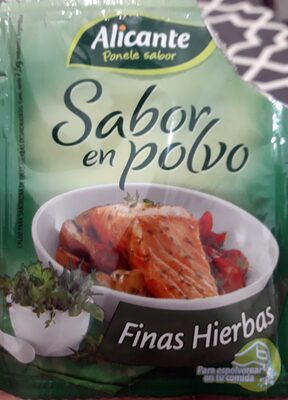 Alicante sabor en polvo