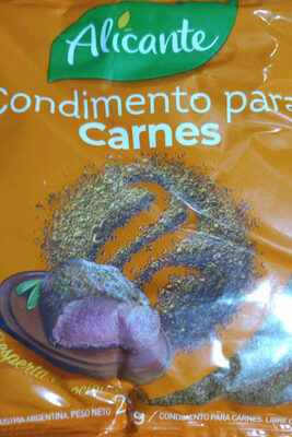 Condimento para carnes