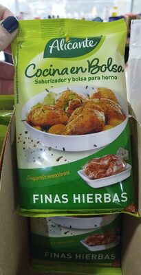 cocina en bolsa finas hierbas