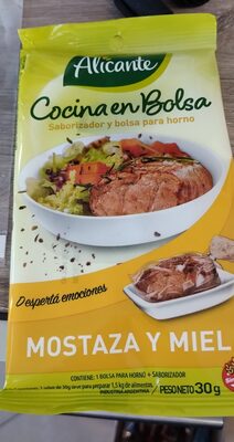 Cocina en bolsa mostaza y miel