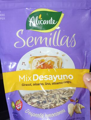 Semillas. Mix desayuno.