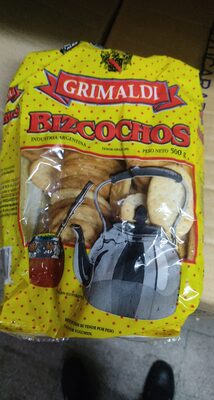 Bizcochos front packaging
