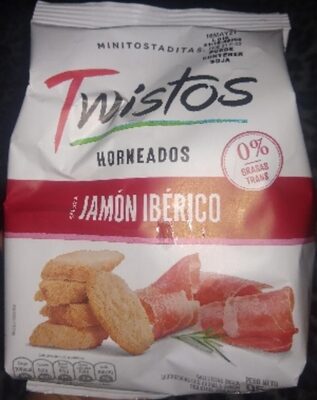 Twistos minitostaditas Jamon Ibérico