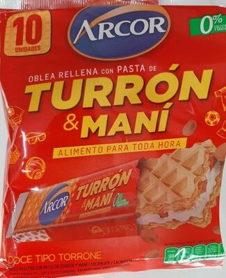 Turron & mani