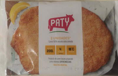 Paty Medallón rebozado front packaging