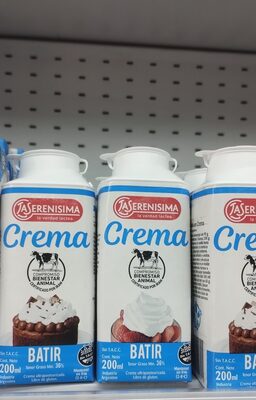 Crema clásica para batir