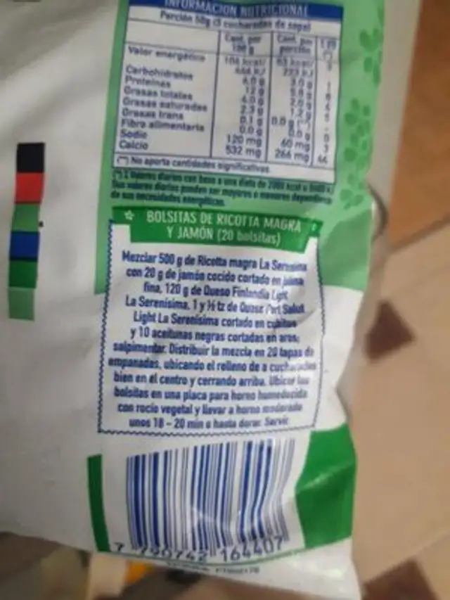 Unknown ingredients label