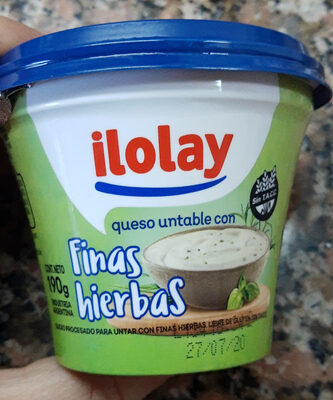 Queso untable con finas hierbas