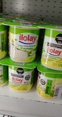 Ilolay descremado cremoso  vasito vainilla