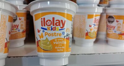 Postre ilolay vainilla dulce de leche