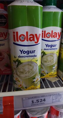yogurt ilolay descremado vainilla