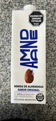 Bebida de Almendras Sabor Original front packaging