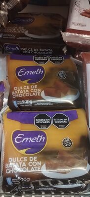 Batata con Choc front packaging