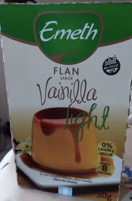 Flan front packaging