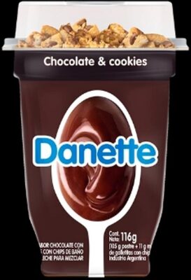 Danette chocolate cookies