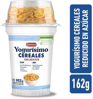 Yogur Con Probióticos Parcialmente Descremado Con Cereales Crujientes Yogurisimo