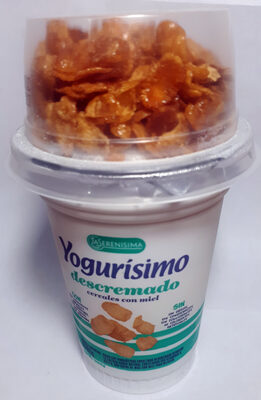 Yogurísimo descremado Cereales con miel