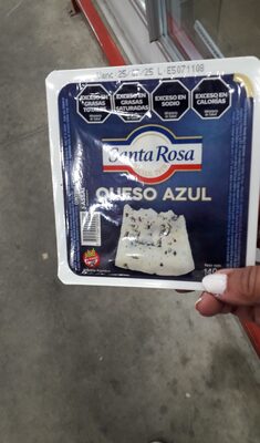 Queso Azul sta rosa front packaging