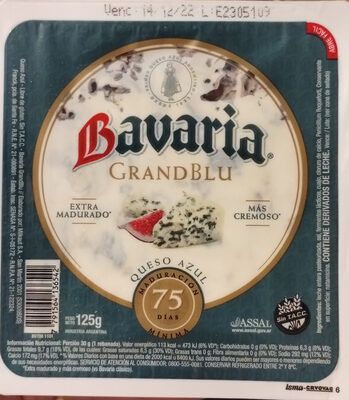 Grand Blu bavaria front packaging