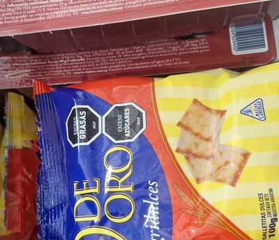 Agridulces nutrition facts table