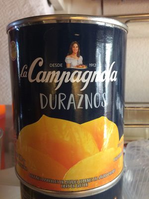 Duraznos en almíbar