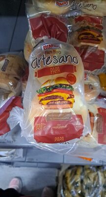 pan bimb9 artesano papa hamburguesa front packaging