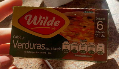 wilde caldo de verduras deshidratado