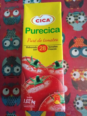 Puré de tomates front packaging