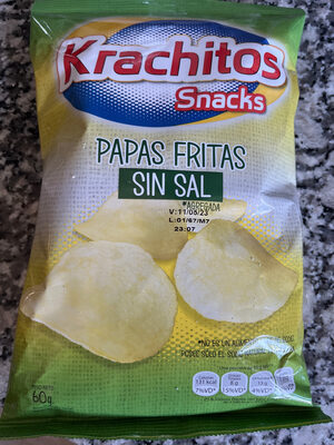 Papas Fritas sin Sal