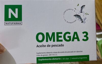 Omega 3 Aceite De Pescado 2000mg front packaging