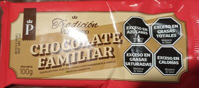 chocolate familiar front packaging