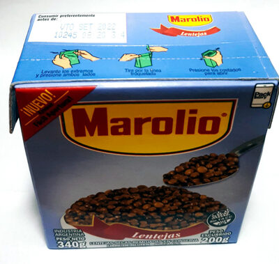 Lentejas front packaging