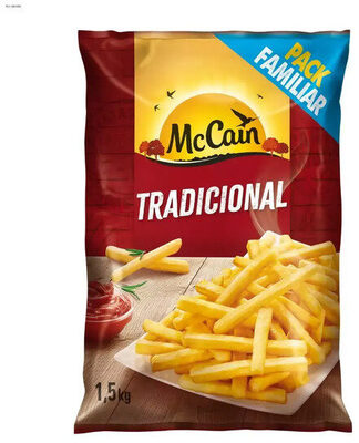 Batata Pré Frita Tradicional Congelada Mccain Pacote 1,5kg