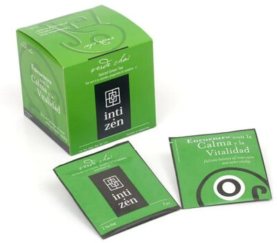 Spiced Green Tea front packaging