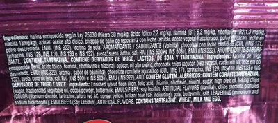 Crunchips ingredients label