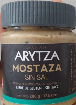 Arytza Mostaza sin sal