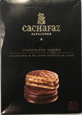 Alfajores - Chocolate Negro front packaging