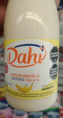 Yogurt de banana bot.