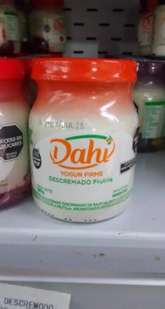 dahi firme descremado frutilla