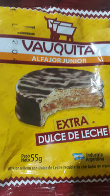 Vauquita alfajor junior front packaging