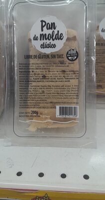 Pan molde sin gluten