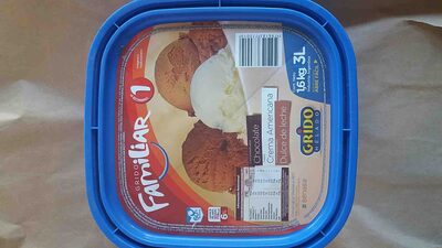 Helado Familiar N° 1 front packaging