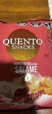 Papas fritas sabor salame front packaging