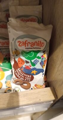 Zafranito chocolate 28g front packaging