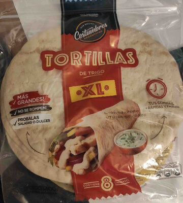 Tortillas de Trigo XL