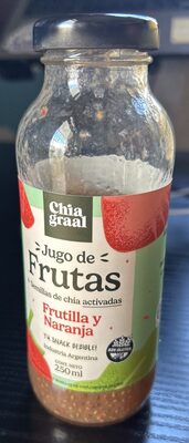 Chia graal naranja y frutilla