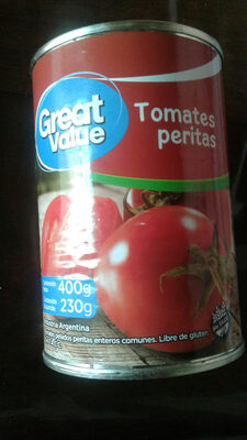 Tomates peritas front packaging