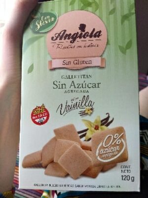 Galletitas sin azucar vainilla