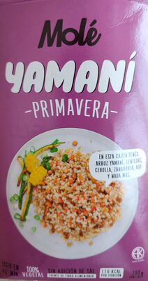 arroz Yamani primavera