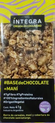 Barrita chocolate + mani